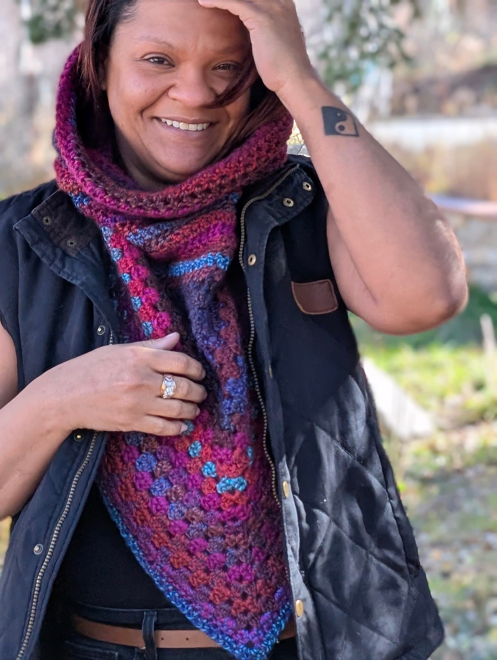 Fiber arts creation process